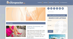 Desktop Screenshot of echiropractor.org